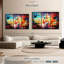 «Abstract Music Grunge», reproduction sur toile-98865352