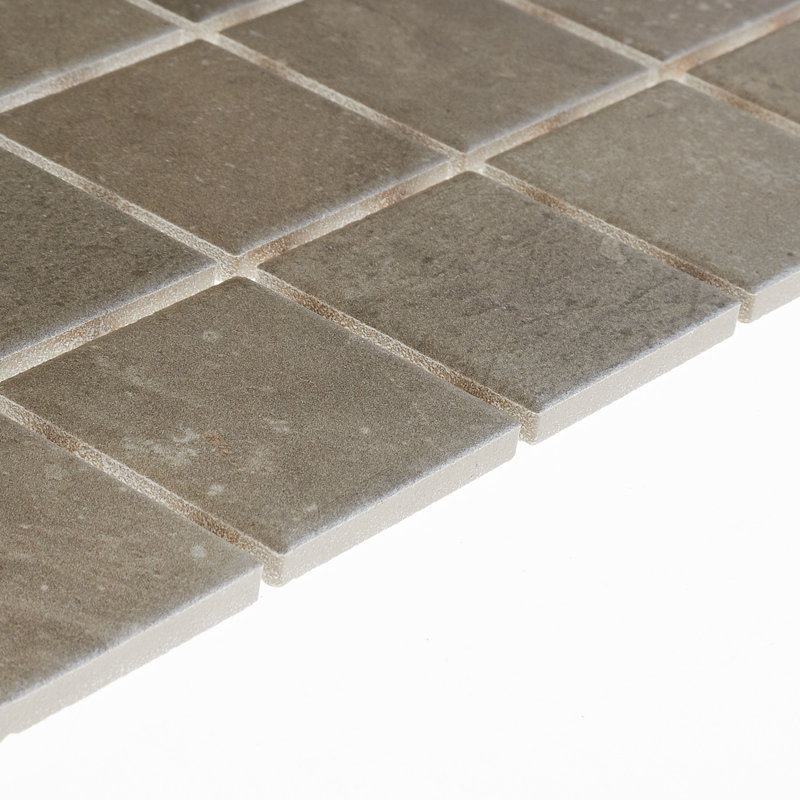 Tuile de mosaïque en céramique 2" x 2" Fairfield, Noce