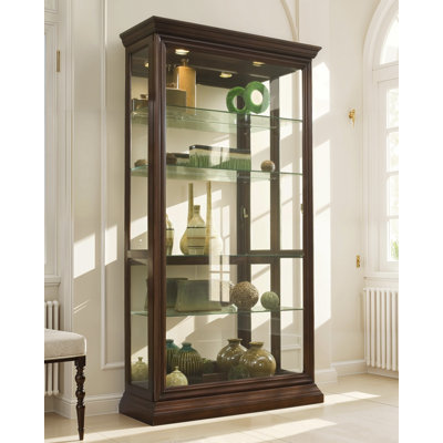 Goode Spenser Lighted Curio Cabinet