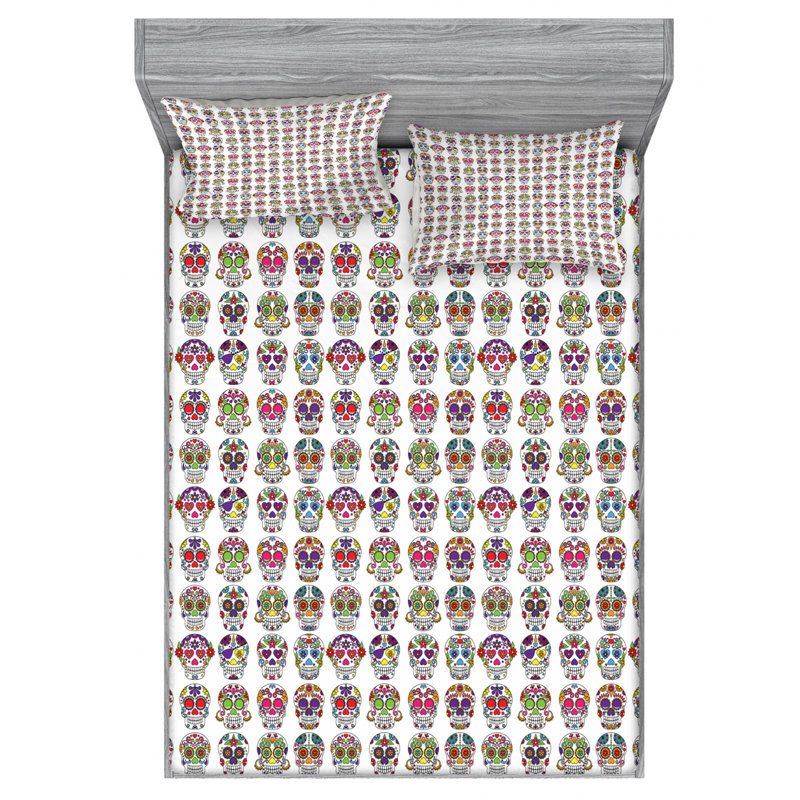 Microfiber Sheet Set, Full Sheet Set with Fitted Sheet