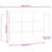 vidaXL Headboard Cushion White-963410901-990802297
