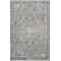 Tapis oriental gris / bleu sarcelle