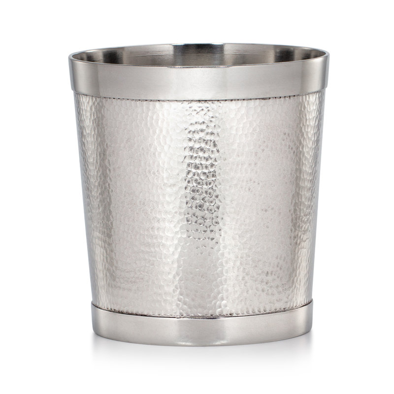 Contempo Hammered Waste Basket