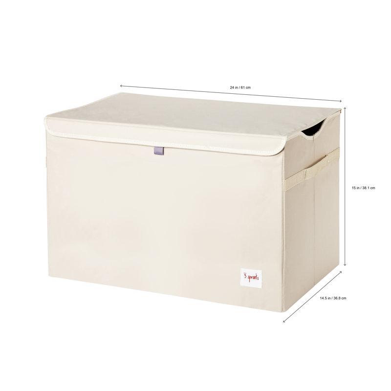 3 Sprouts - Boîte de rangement pour coffre à jouets pour enfants, paresseux