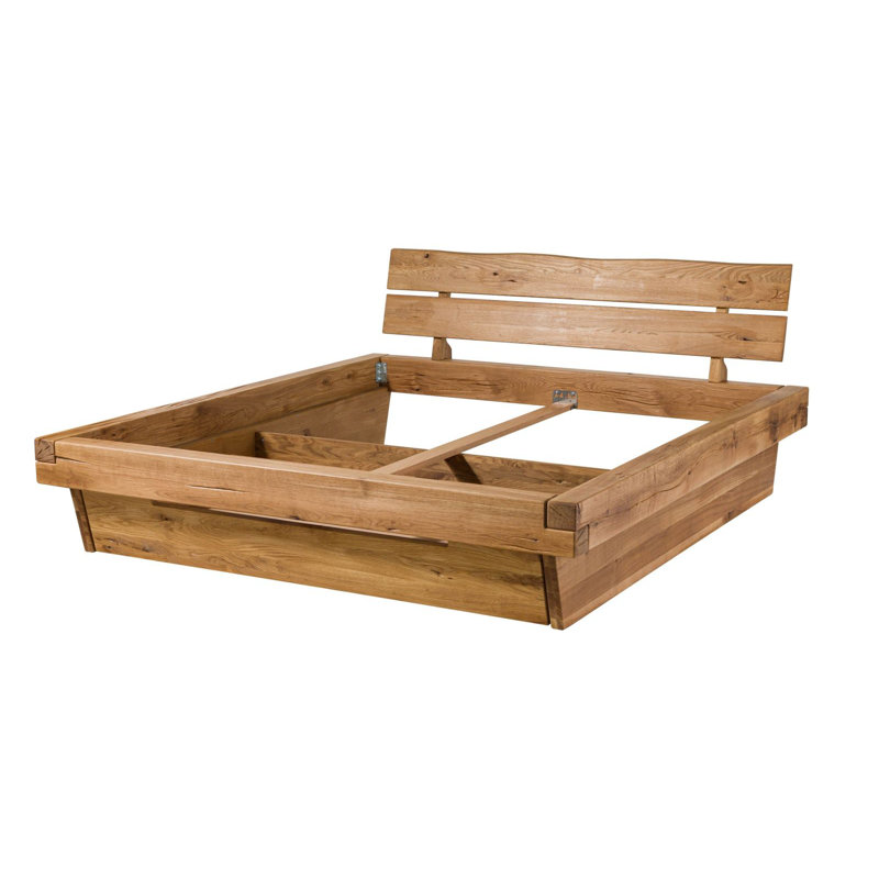 Innsbruck Solid Wood Bed, European Double (140 x 200 cm)