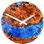 Horloge murale en bois