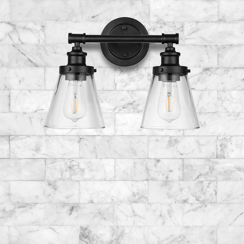 Luminaire pour meuble-lavabo Helenah, Deux lumières