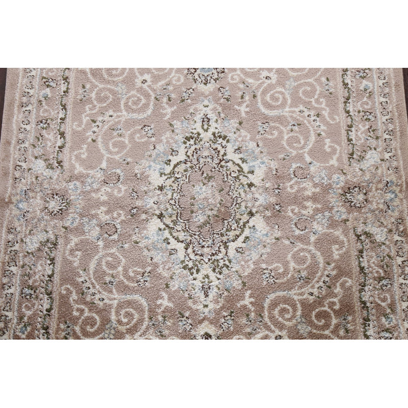 Tapis transitionnel oriental turc 3 x 5, Tapis de couloir 2 pi 7 po x 7 pi 10 po