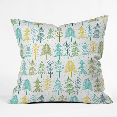 Heather Dutton Oh Christmas Tree Frost Euro Pillow