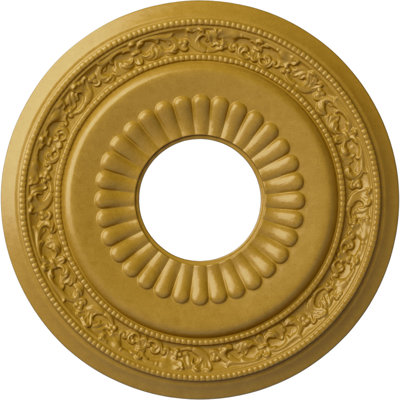 Médaillon de plafond 20 x 20 5/8 po x 6 1/4 po x P 1 3/8 po Lauren (convient aux auvents jusqu'à 6 1/4 po)