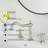 TC-16389-BG Widespread Bathroom Sink Faucet With Drain Assemly-106752889