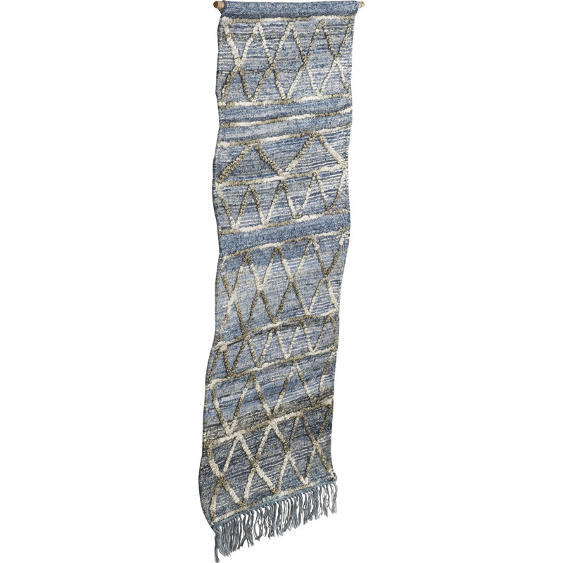 Hand Woven Blended Fabric Wall Hanging