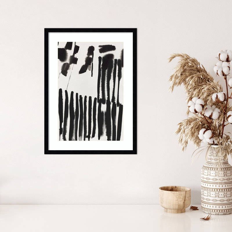 «Piano Rhythm II» par PI Studio, reproduction d'art encadrée sur bois, H 25 po x l 19 po