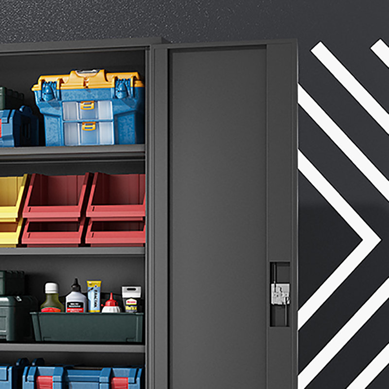 Multi-purpose Garage Lockers, Dark Gray
