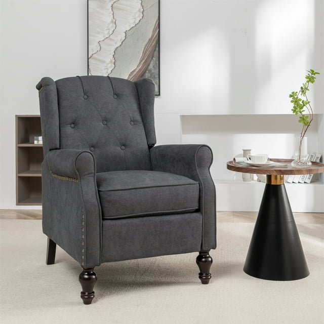 Fauteuil inclinable Dejaun, Gris