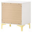 2-Drawer Rectangular Nightstand-1909853387