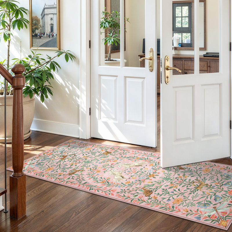 Tapis lavable à la machine Goldene, Tapis de couloir 2 pi x 6 pi