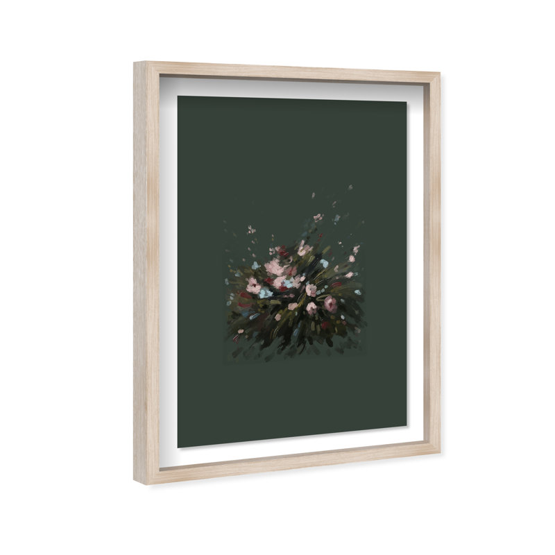 Center Of My Universe Print by Oliver Gal, 11.5"H x 16.5"W, Natural Oak Shadowbox