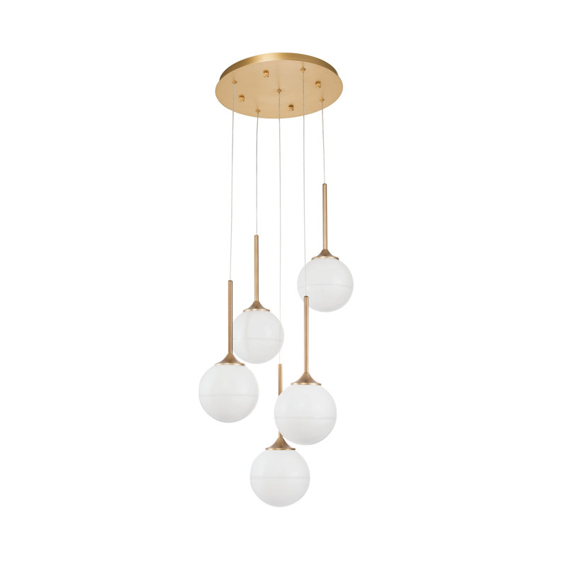  5 - Light Cluster Globe Pendant