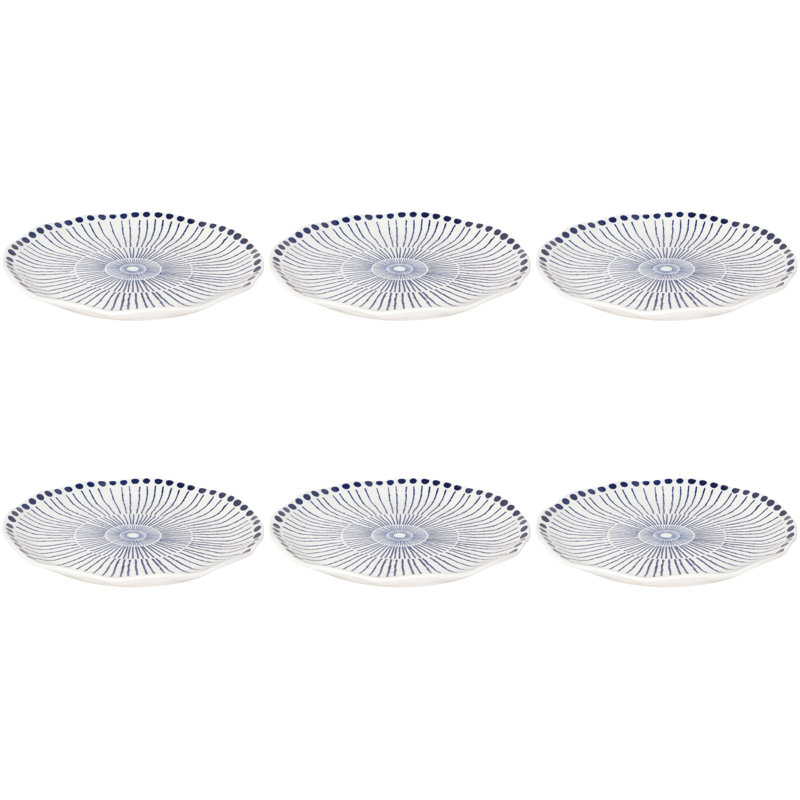 Ensemble de 6 plaques estampées Sprout 10 pouces