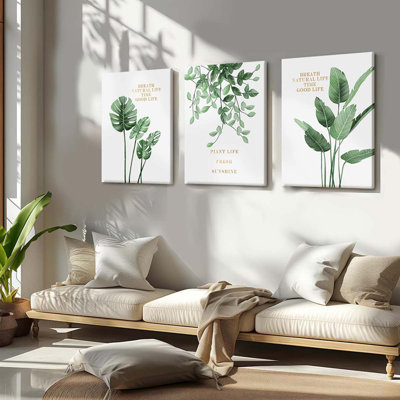 3 Piece Wrapped Canvas Print