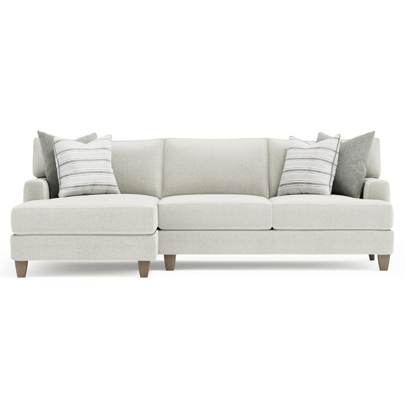 Bernhardt Mila 2-Piece Right Facing Fabric Sectional, null, null