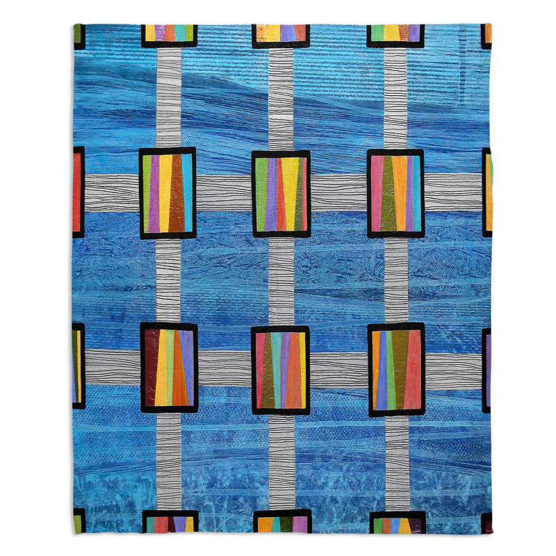 Couverture sherpa à résonner des idées douces, l 68 po x L 80 po
