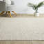 Tapis tissé à la machine crème / beige Farmhouse-98976400