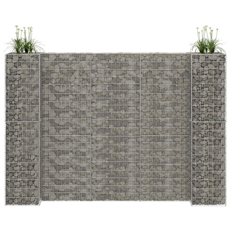 Mur de soutènement Gabion Gabion, H 78,7 po x l 102,4 po x P 15,7 po