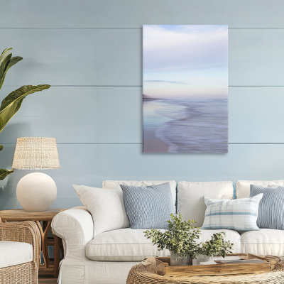 Tidal Fragments Beach View Canvas, design by Karin Connolly