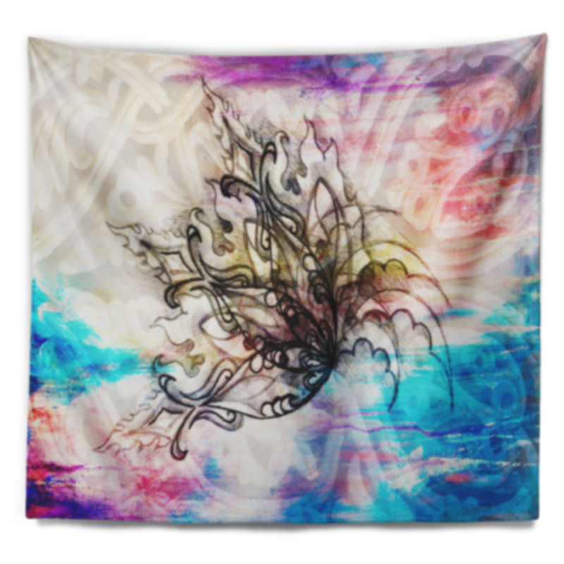 Polyester Tapestry, 50" H x 60" W