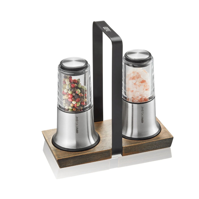 Brand No Power Source Required / Manual Salt And Pepper Shaker Set
