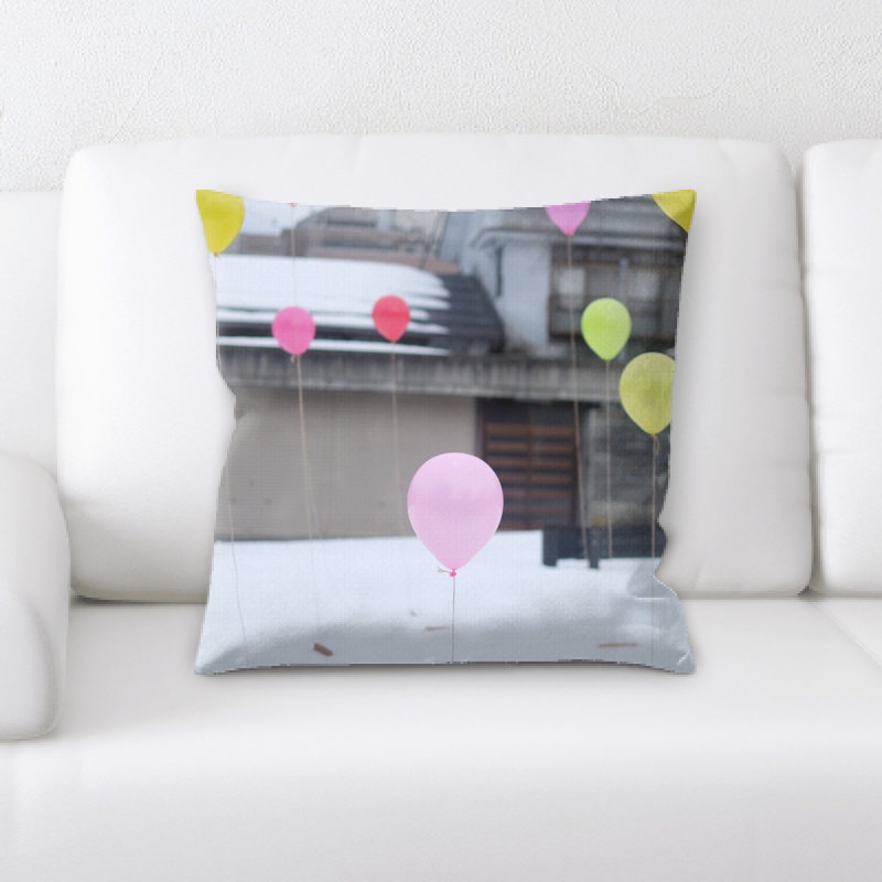 Datga Microsuede Reversible Throw Pillow