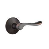 Luzern Wave/Drop Passage (Hall & Closet) Door Lever with Round Rosette