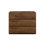 Armoire de plancher SANS lavabo, couleur noyer, avec trois tiroirs, pré-assemblée