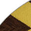 Tapis d'intérieur et d'extérieur à carreaux brun-48566127