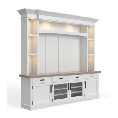 Bankhead Solid Wood Entertainment Center for TVs up to 70"