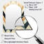 Ivory Boho Accents Chevron - Chevron Arch Decorative Mirror On Metal-113745326
