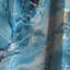 Rideau occultant en marbre bleu-bleu océanique Allure Marble II - 1 panneau-107539398