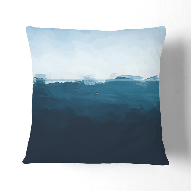 Square Throw Cushion, 55cm H x 55cm W x 20cm D, Stone
