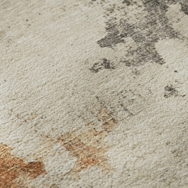 Premium Machine Washable Dockside AMF1803 Modern Rug, Rectangle 3' x 5'