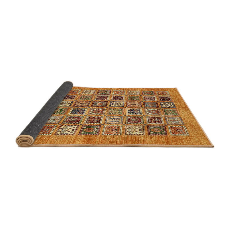 Tapis abstrait moderne 3751ABS376, Rond 7 pi