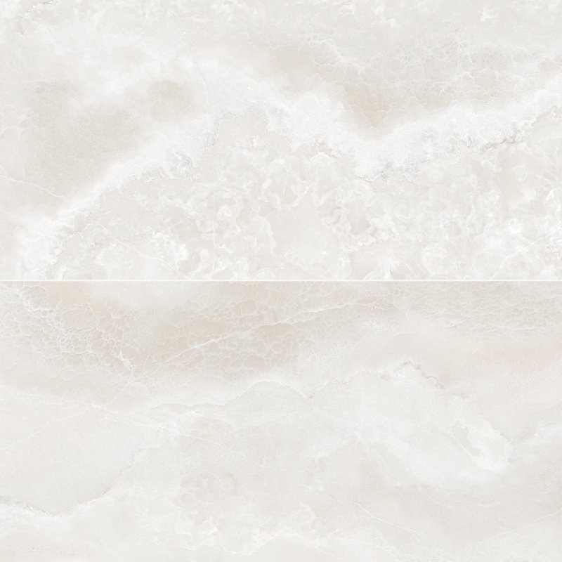 Onyx Eterna 24 x 48 brillant, Blanc