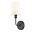 Applique murale 1 lumière Tywonda noir mat-1658060269