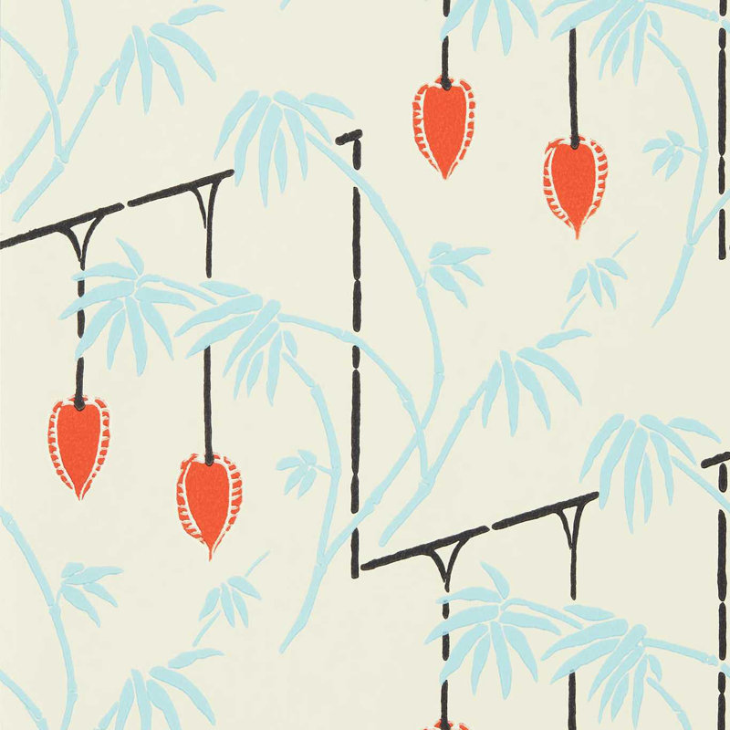 Kimiko 10.05m x 52cm Wallpaper Roll, Soft Focus/Harissa