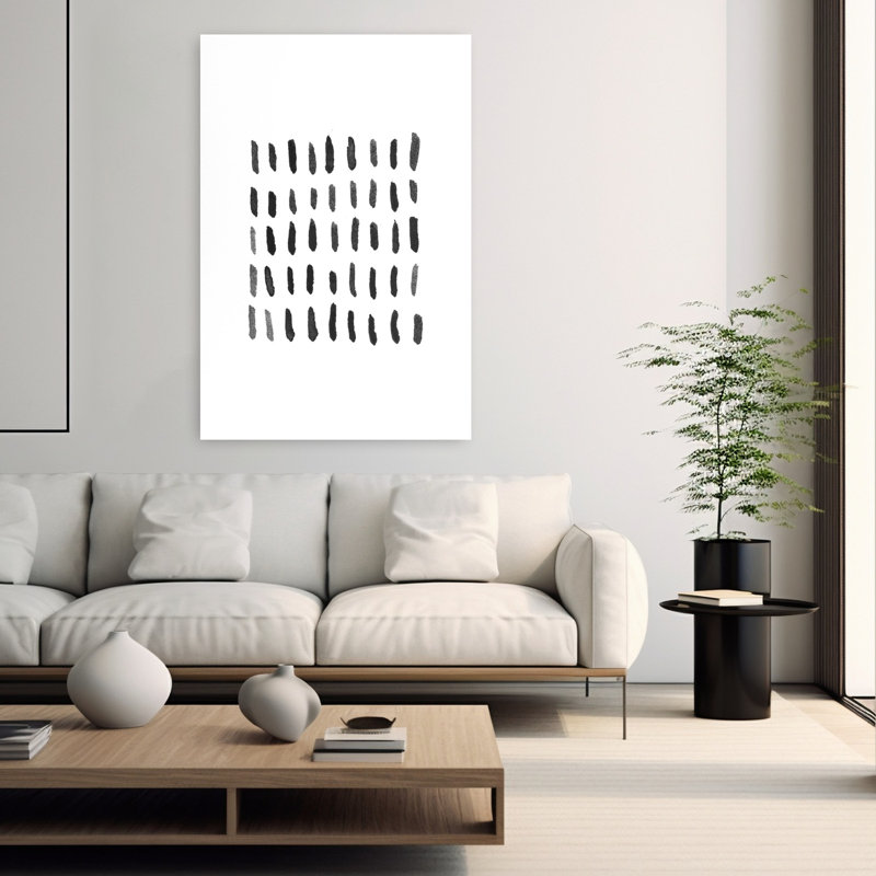 Art contemporain abstrait géométrique contemporain, H 60 po x l 40 po