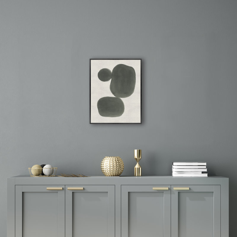 «All My Wishes IV» par Bobby Berk - peinture sur toile à cadre flottant