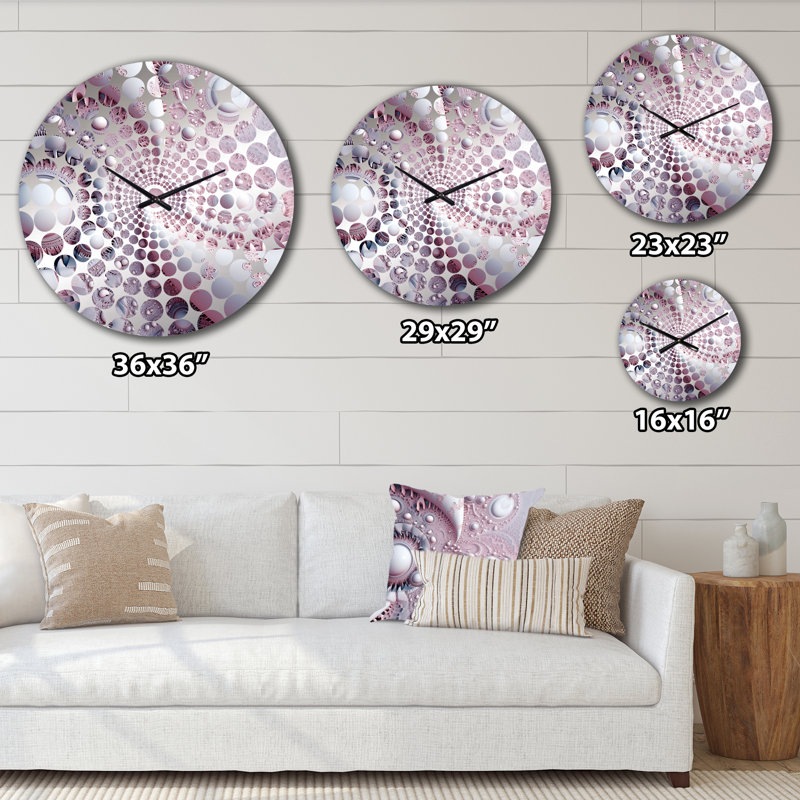 Horloge murale Tremolo - Fractals, Petit