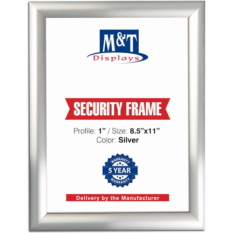 Affiche de sécurité en aluminium