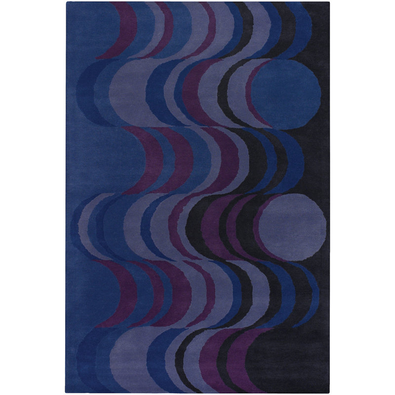Cleavie Wool Abstract Indoor Rug, 7'9" x 10'6"